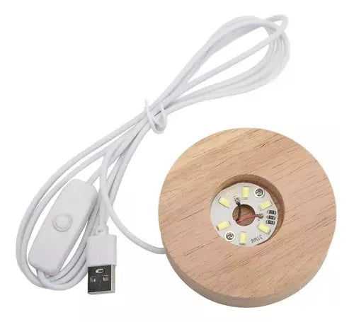 Lámpara de cristal - Saturno