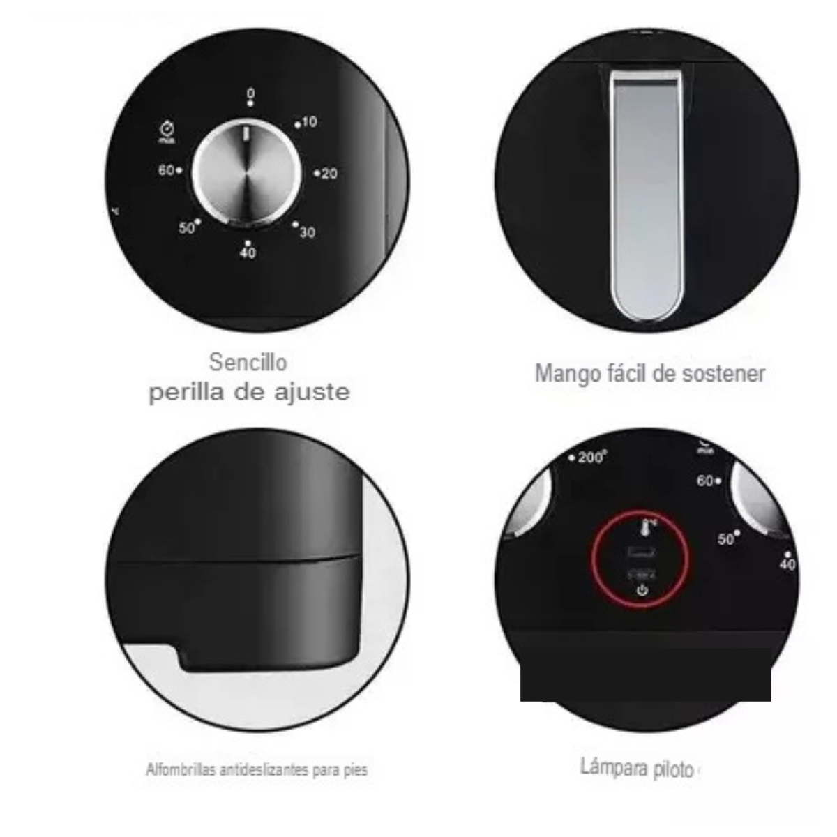 Freidora de Aire 8 Litros