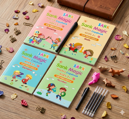 Set de cuadernos Sank Magic - Educación Montessori