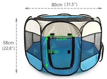Corral portátil para mascotas