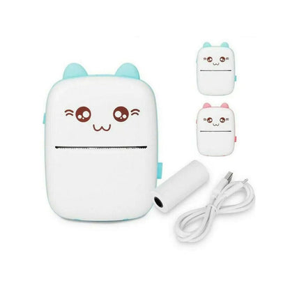 Mini impresora portátil de gatito