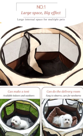 Corral portátil para mascotas