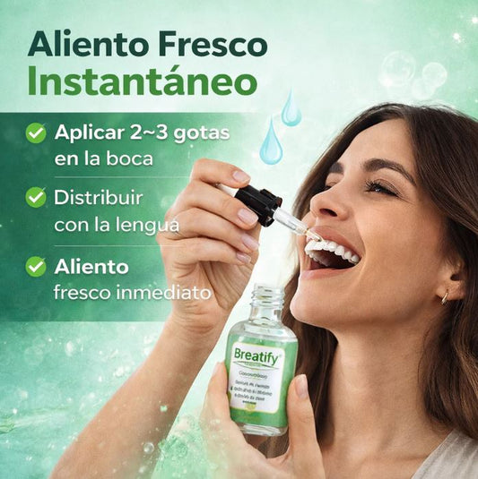 Breatify - Gotas para el mal aliento