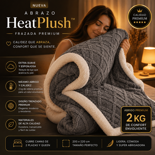 Abrazo HeatPlush™ – Frazada Premium